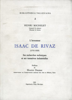 L'inventeur Isaac de Rivaz (1752-1828)